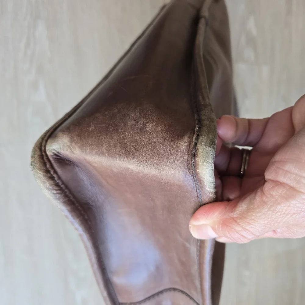 Berluti Paris Brown‎ Leather Academia Briefcase